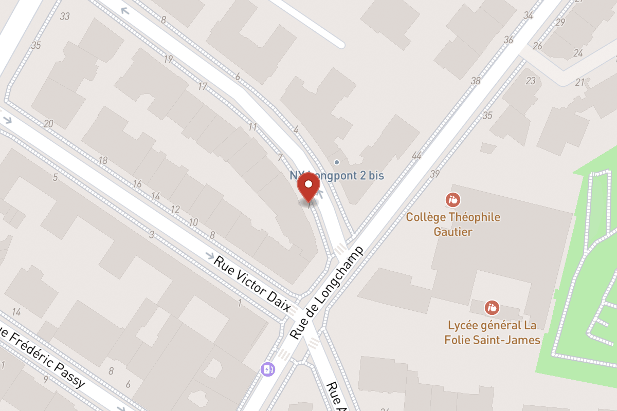 Plan de situation — 1 Rue de Longpont