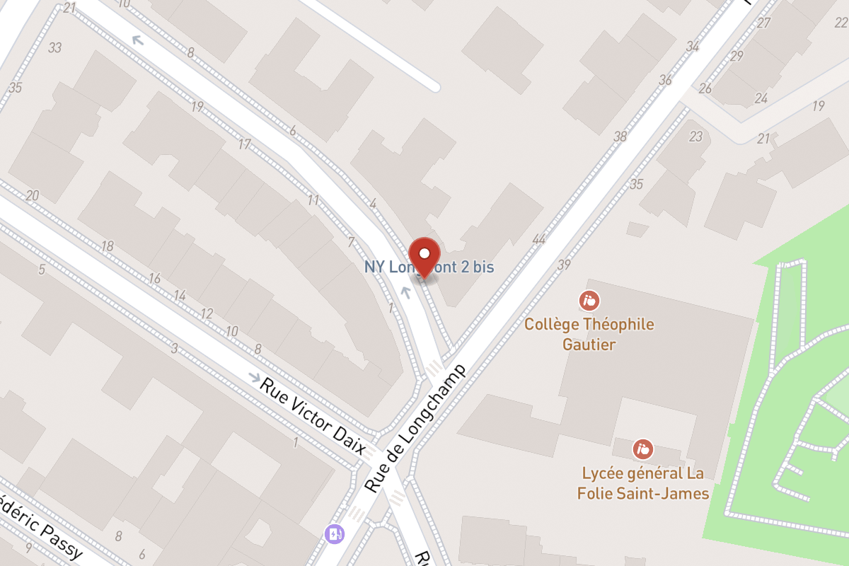 Plan de situation — 2 Rue de Longpont