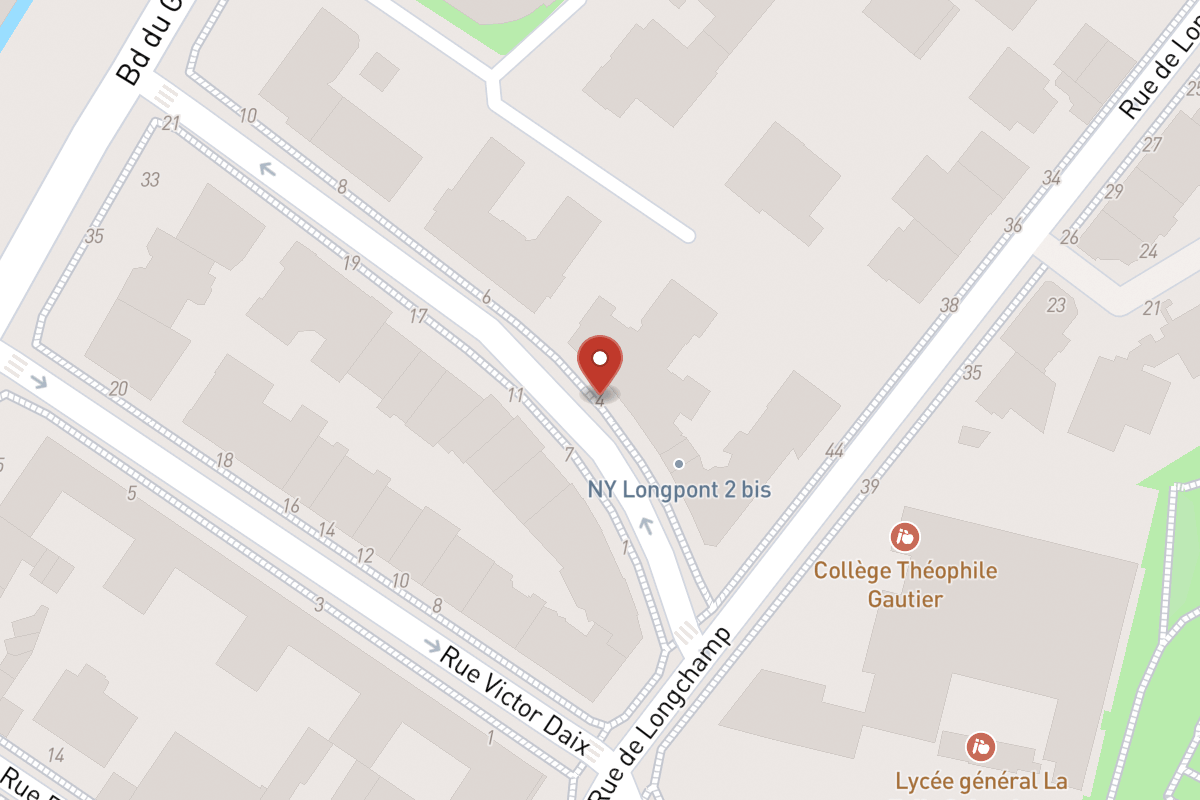 Plan de situation — 4 Rue de Longpont
