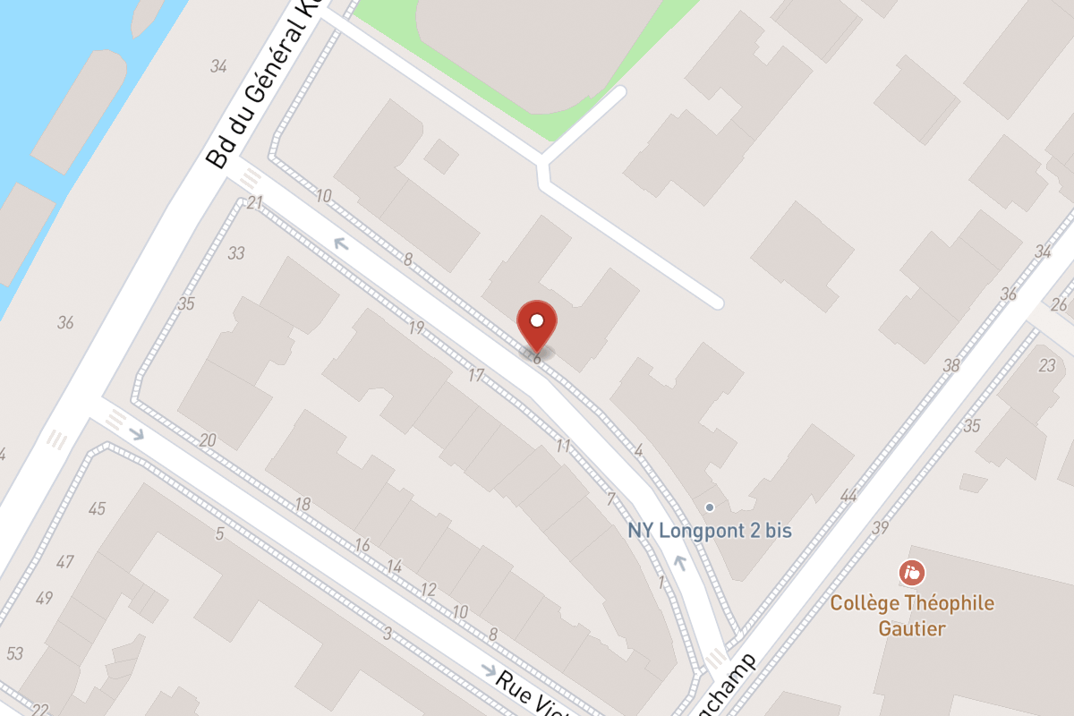 Plan de situation — 6 Rue de Longpont