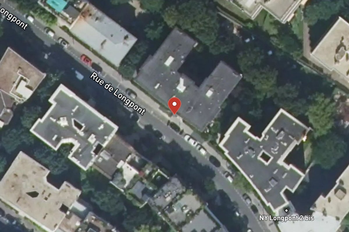 Vue satellite — 6 Rue de Longpont