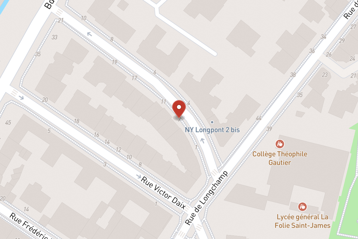 Plan de situation — 7 Rue de Longpont