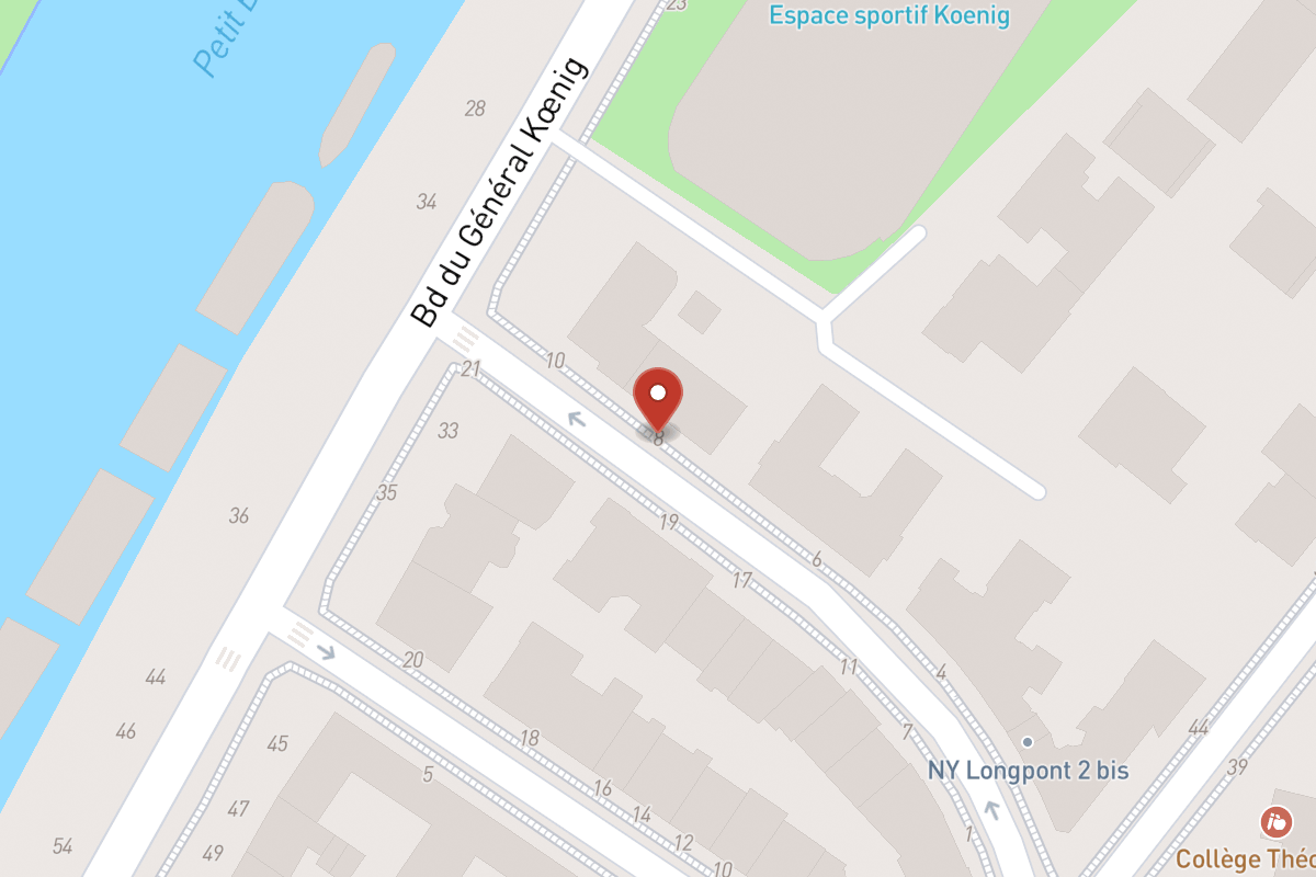 Plan de situation — 8 Rue de Longpont