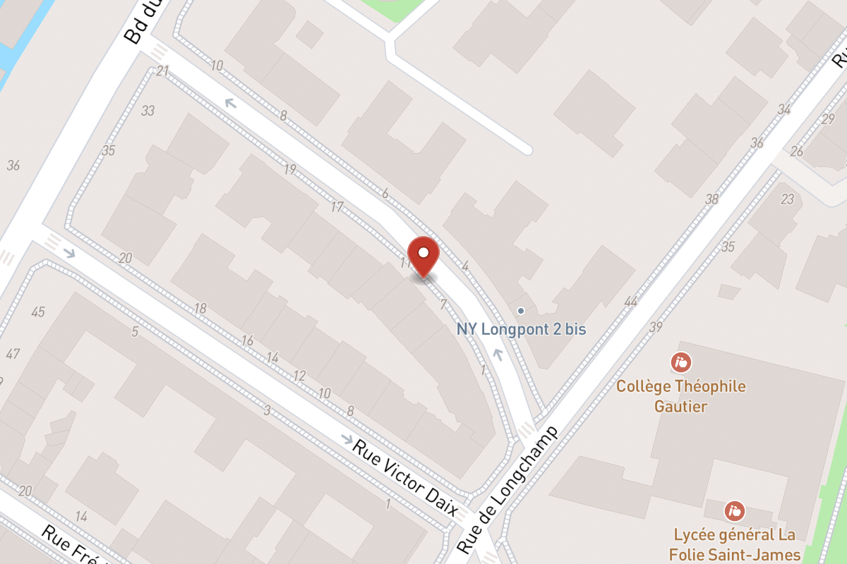 Plan de situation — 9 Rue de Longpont