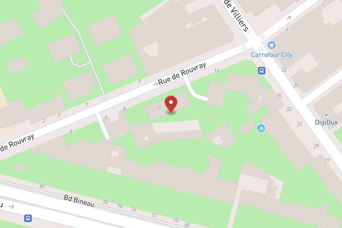Plan de situation — 10BIS Rue de Rouvray