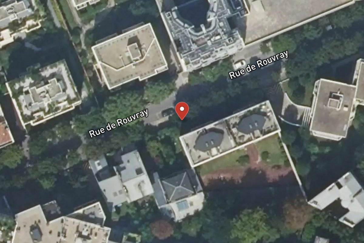 Vue satellite — 10 Rue de Rouvray