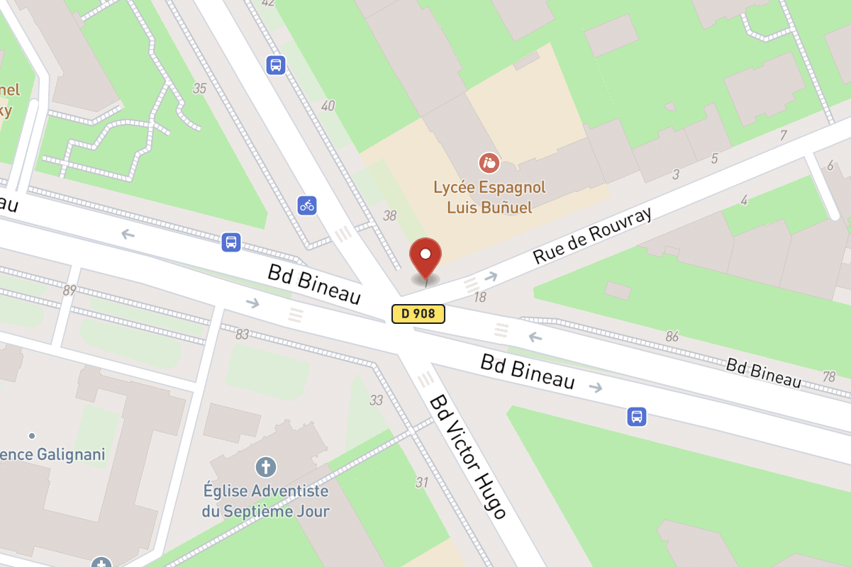 Plan de situation — 1BIS Rue de Rouvray