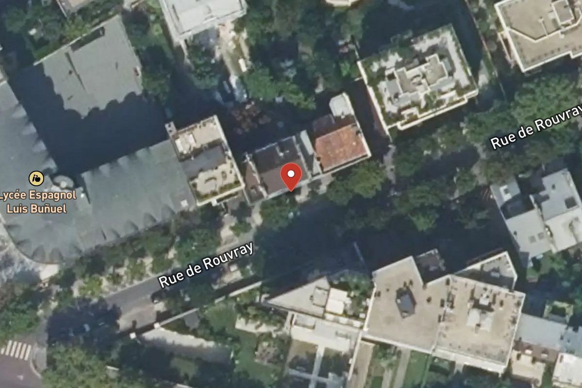 Vue satellite — 3 Rue de Rouvray