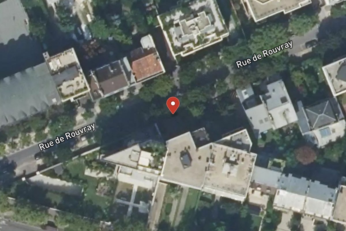 Vue satellite — 4 Rue de Rouvray