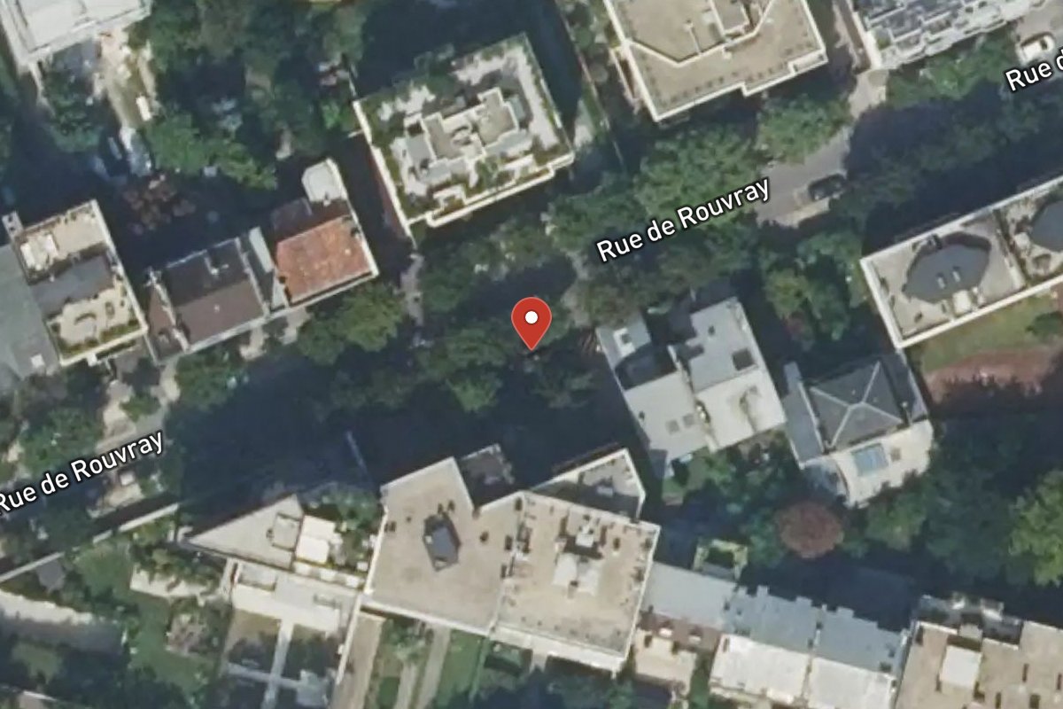 Vue satellite — 6 Rue de Rouvray