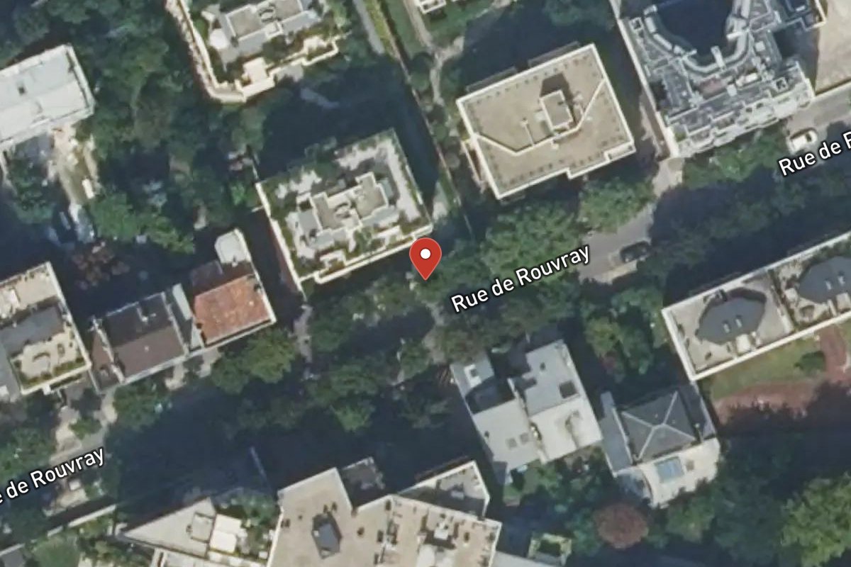 Vue satellite — 7BIS Rue de Rouvray