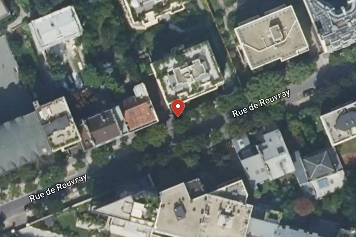 Vue satellite — 7 Rue de Rouvray