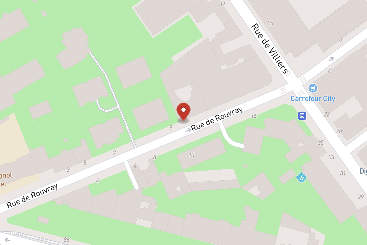 Plan de situation — 9BIS Rue de Rouvray
