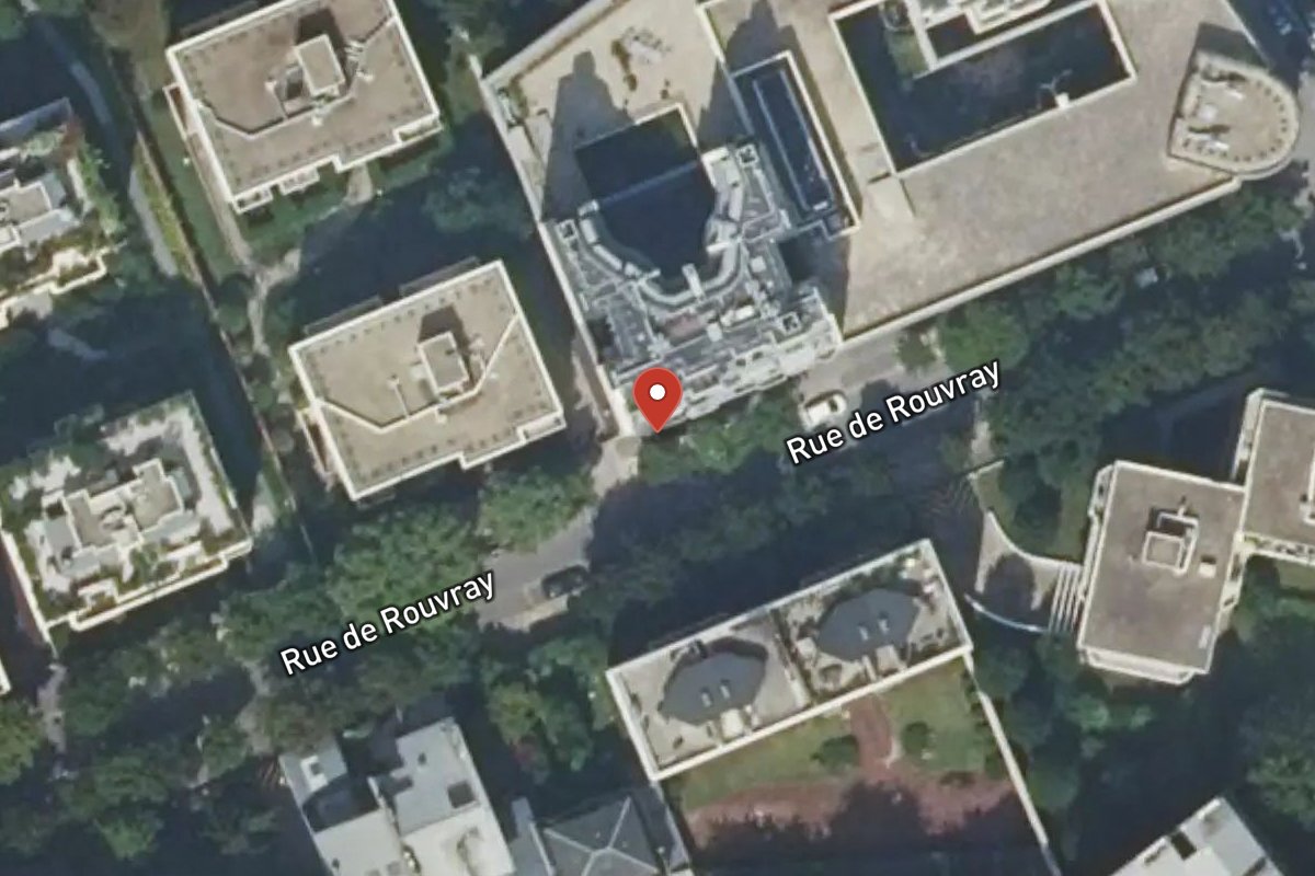 Vue satellite — 9BIS Rue de Rouvray
