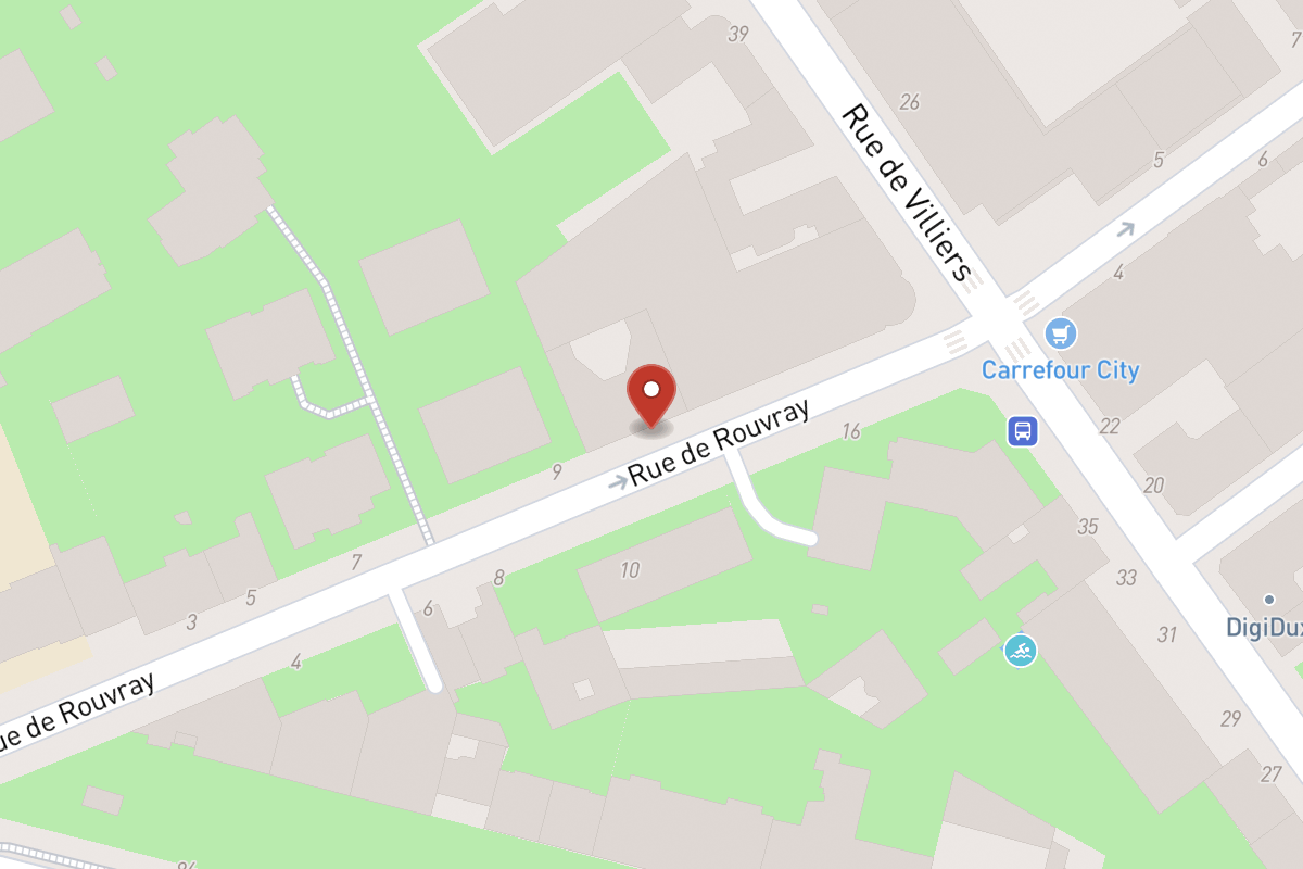 Plan de situation — 9TER Rue de Rouvray