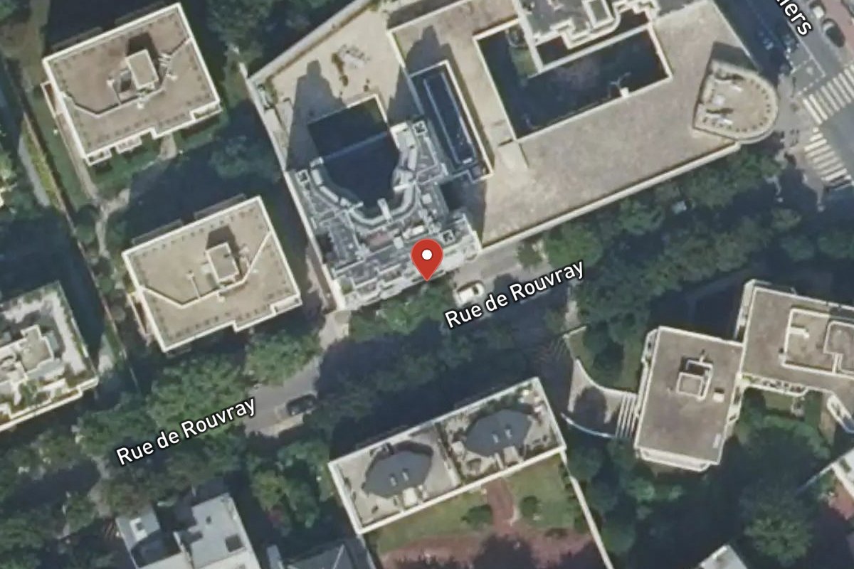 Vue satellite — 9TER Rue de Rouvray