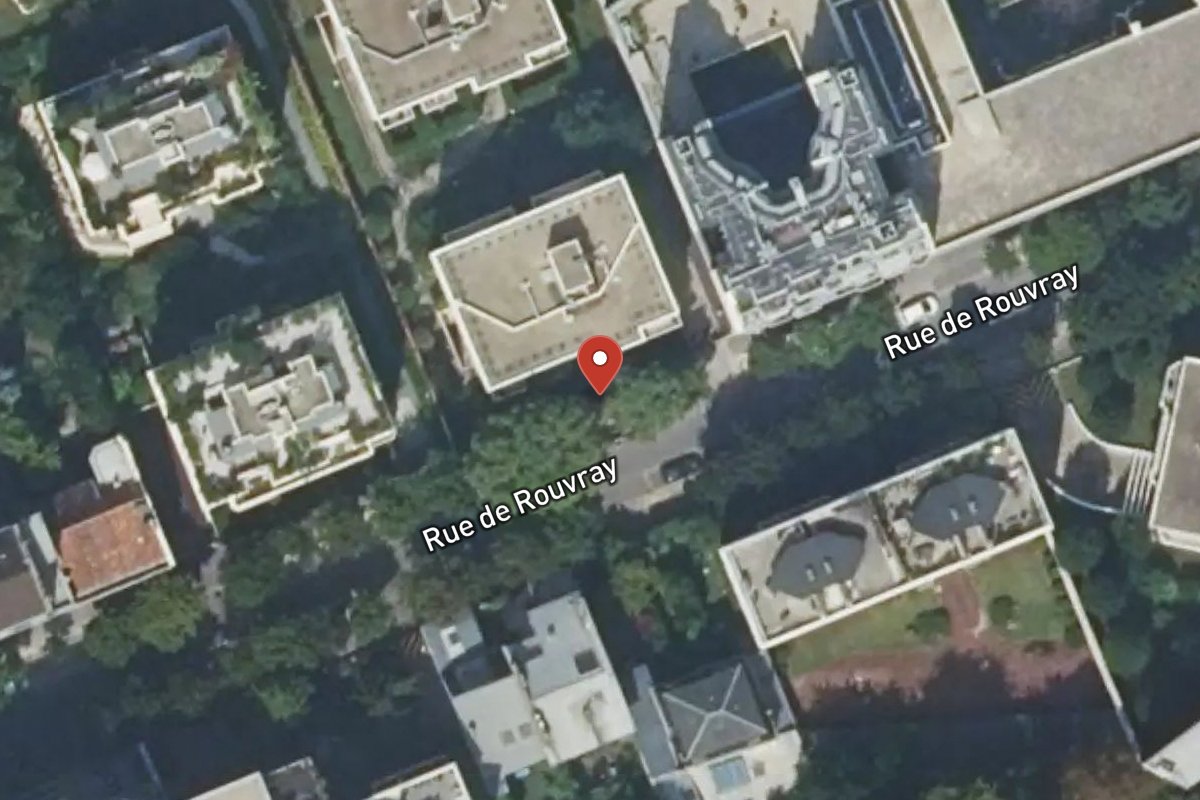 Vue satellite — 9 Rue de Rouvray
