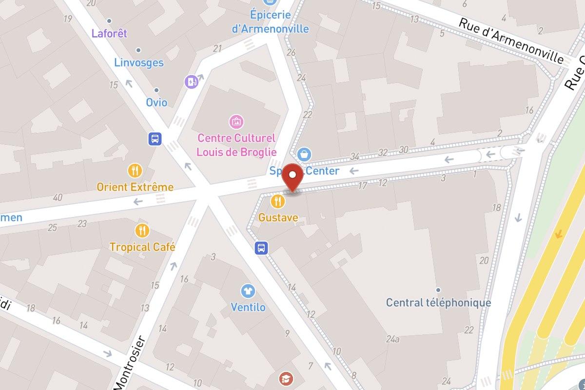 Plan de situation — 21BIS Rue de Sablonville