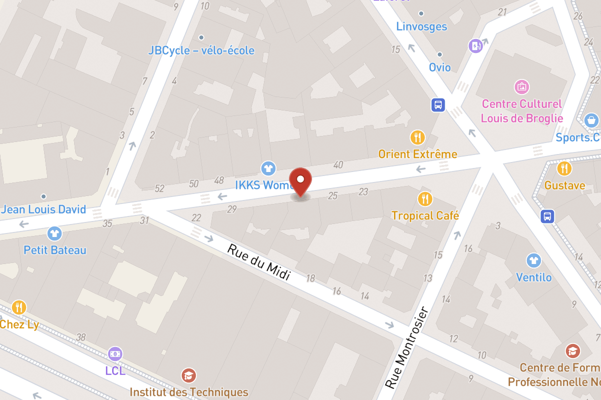 Plan de situation — 27 Rue de Sablonville