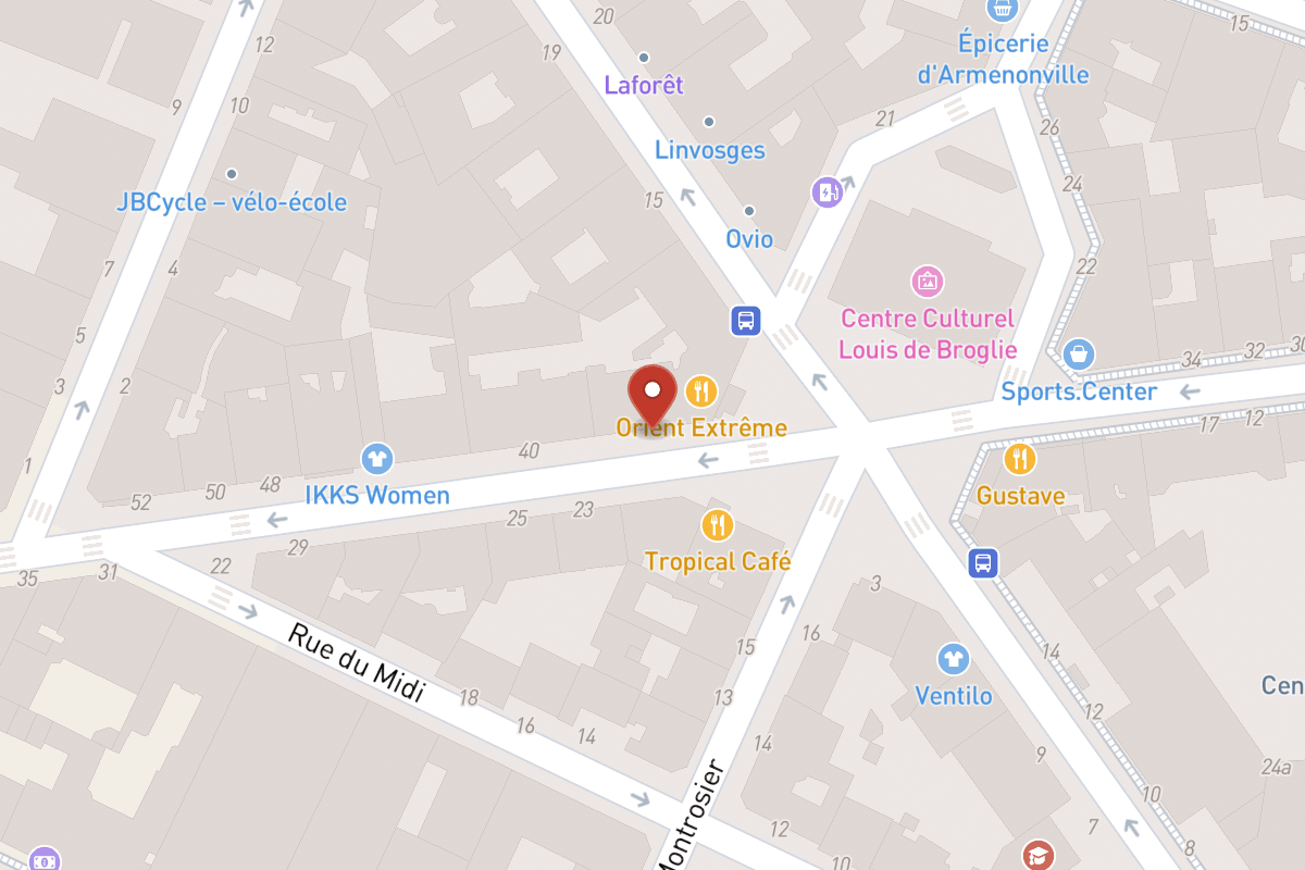 Plan de situation — 36BIS Rue de Sablonville
