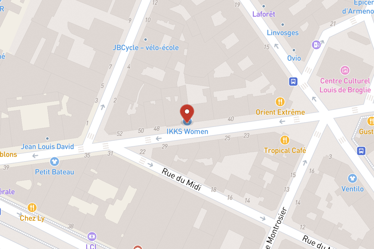 Plan de situation — 44 Rue de Sablonville