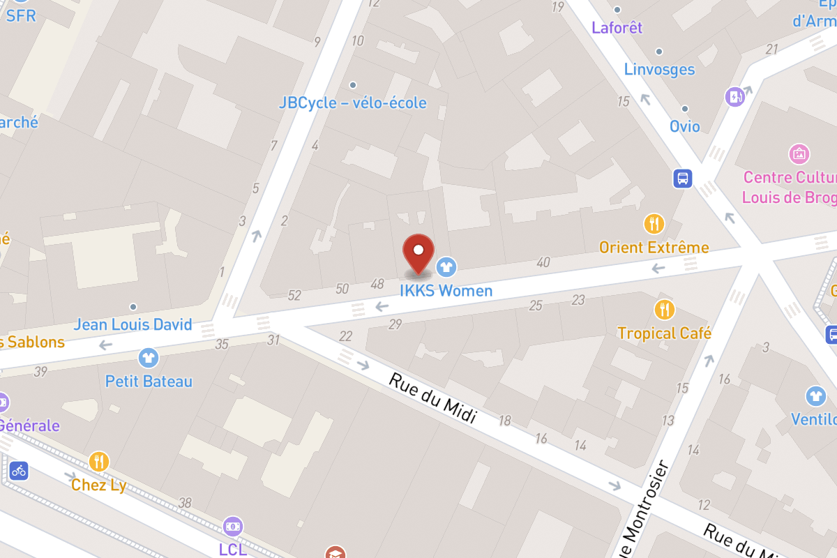 Plan de situation — 46 Rue de Sablonville