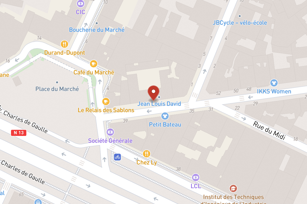 Plan de situation — 56 Rue de Sablonville