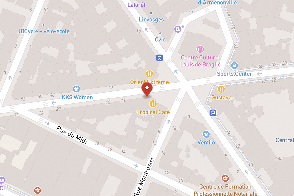 Plan de situation — 5 Rue de Sablonville