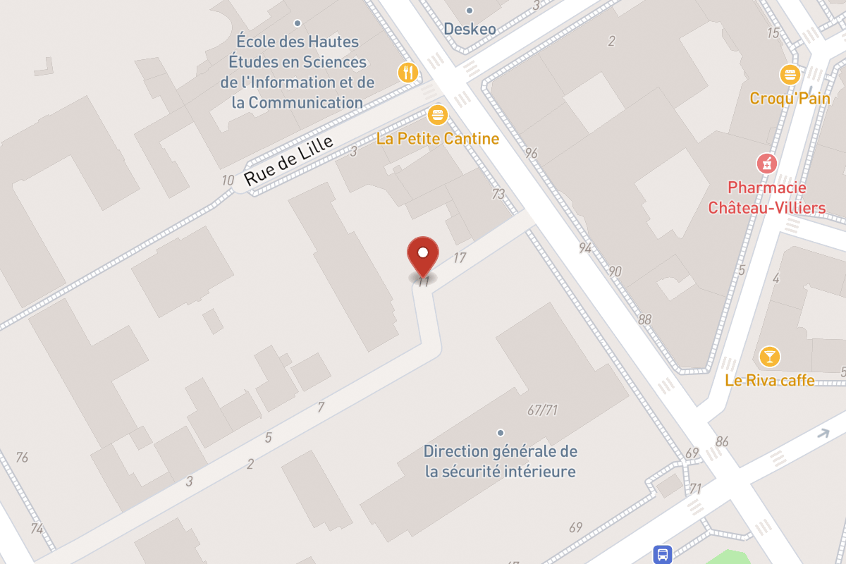Plan de situation — 11 Rue de Villiers