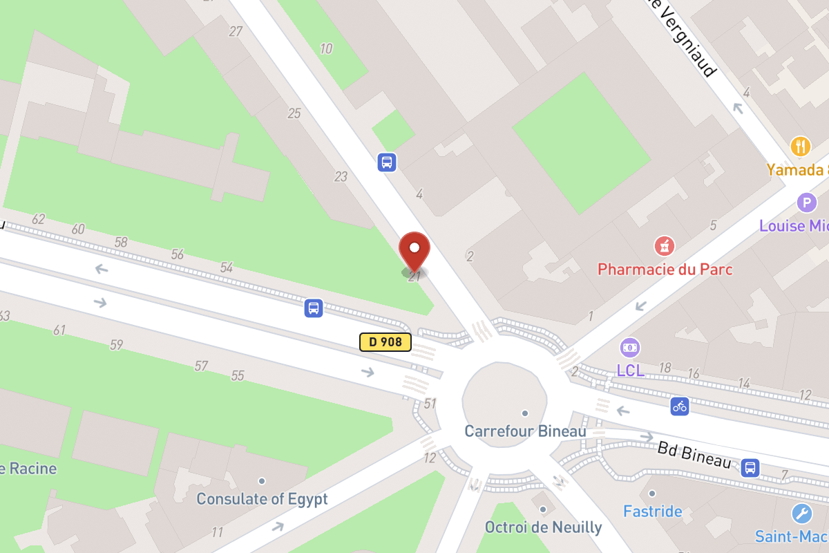 Plan de situation — 21 Rue de Villiers