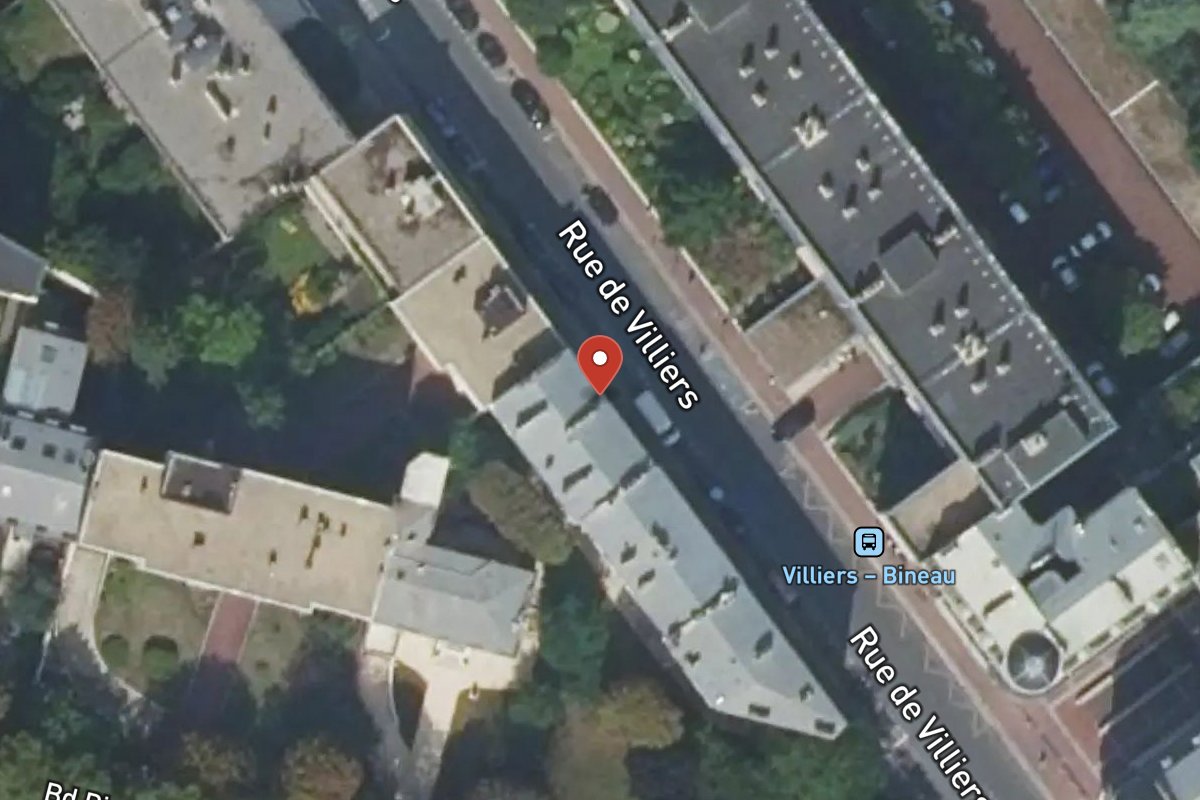 Vue satellite — 25 Rue de Villiers