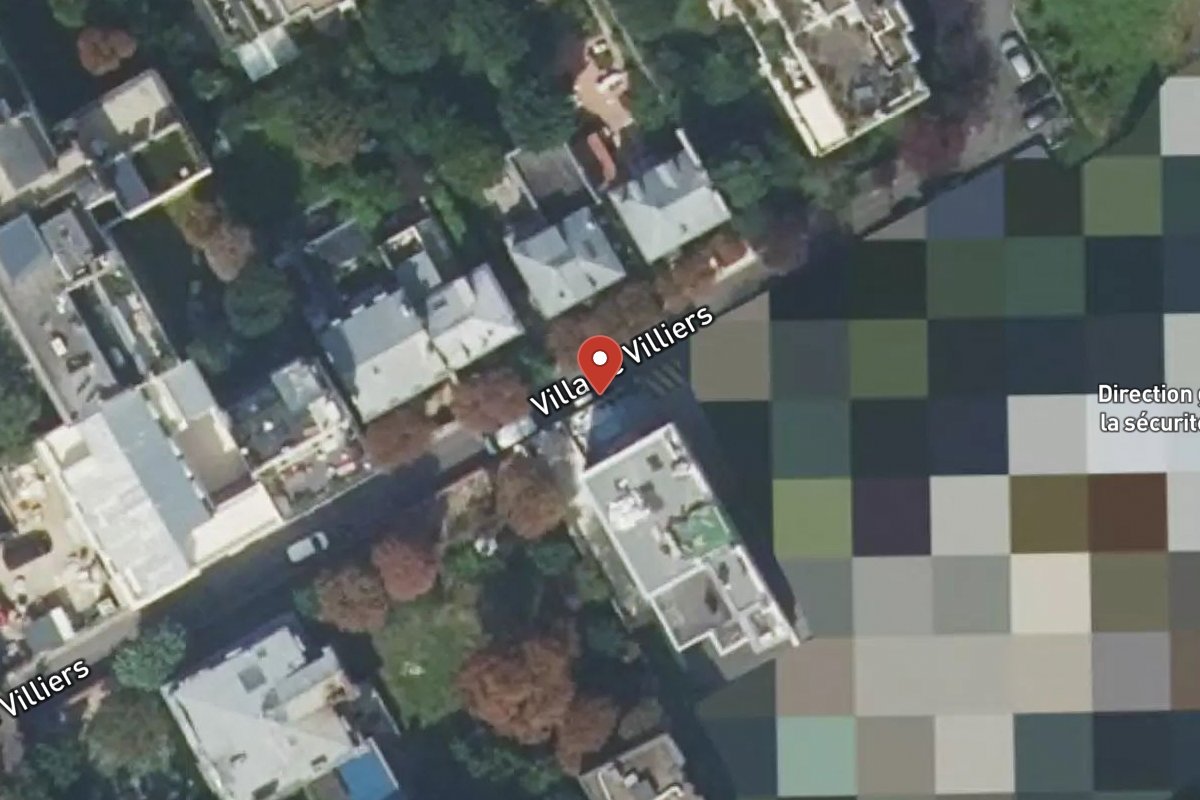 Vue satellite — 2BIS Rue de Villiers