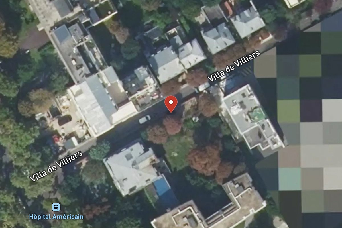 Vue satellite — 2 Rue de Villiers