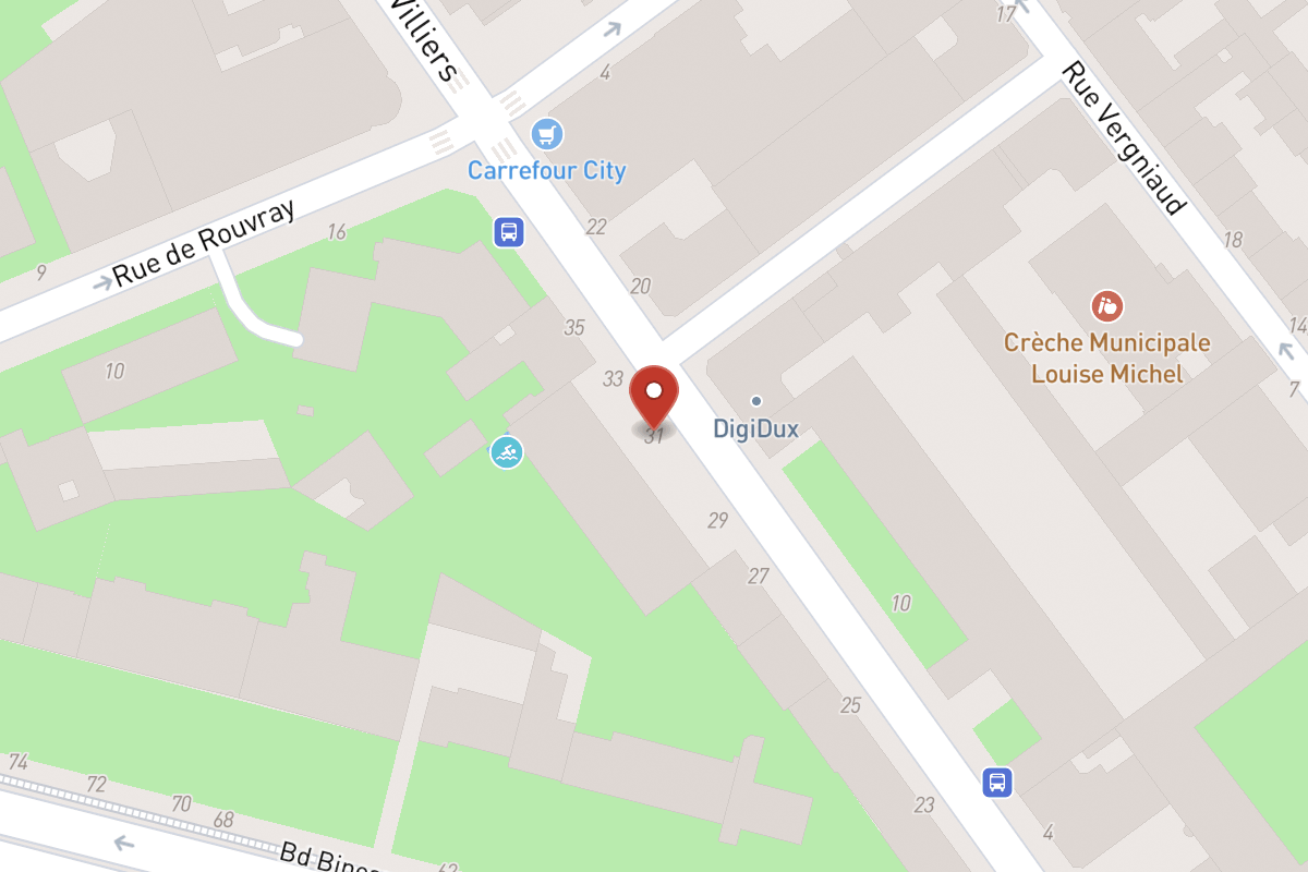 Plan de situation — 31 Rue de Villiers