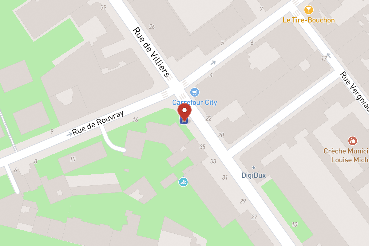 Plan de situation — 37 Rue de Villiers