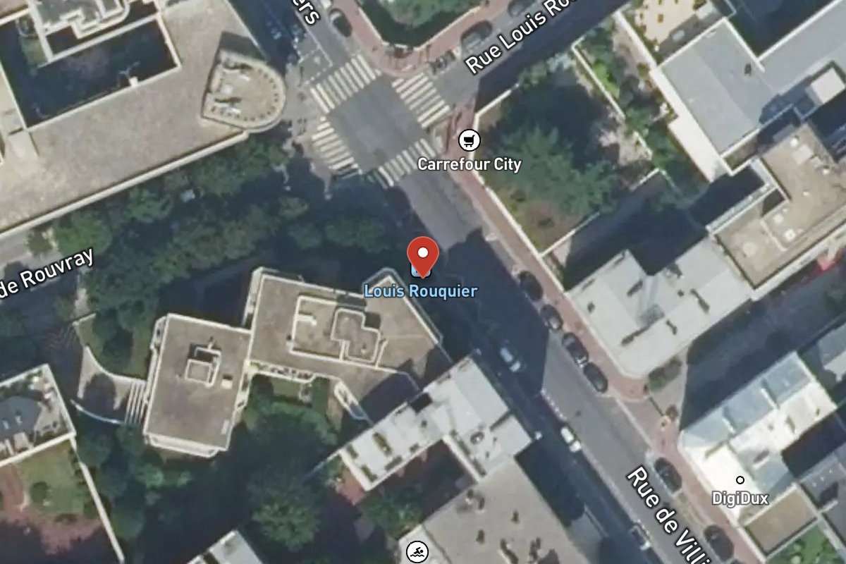 Vue satellite — 37 Rue de Villiers
