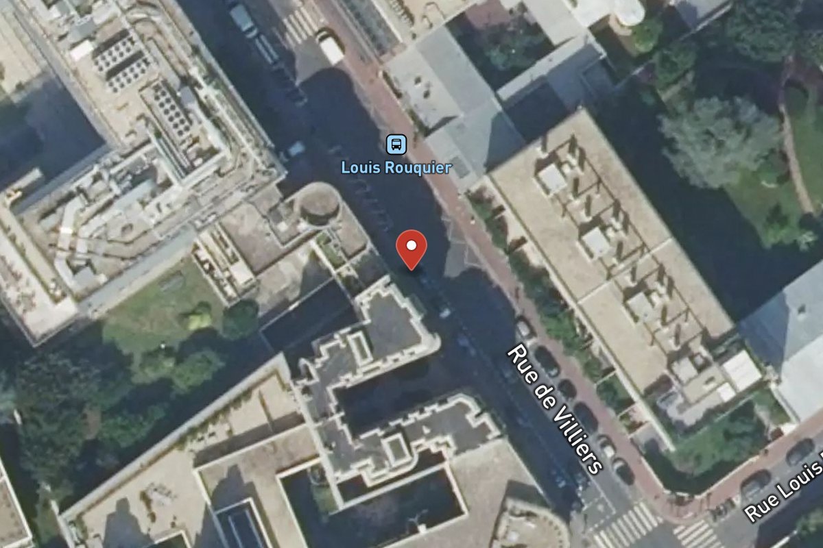 Vue satellite — 39BIS Rue de Villiers