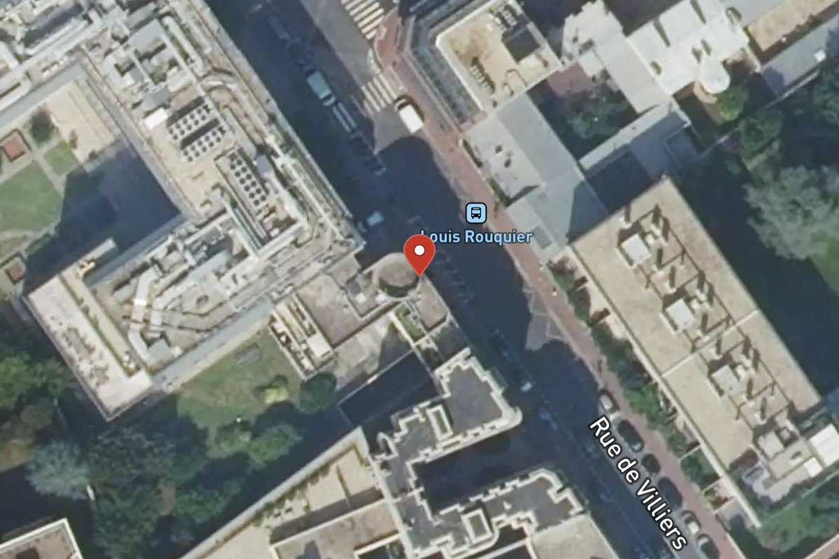 Vue satellite — 39 Rue de Villiers