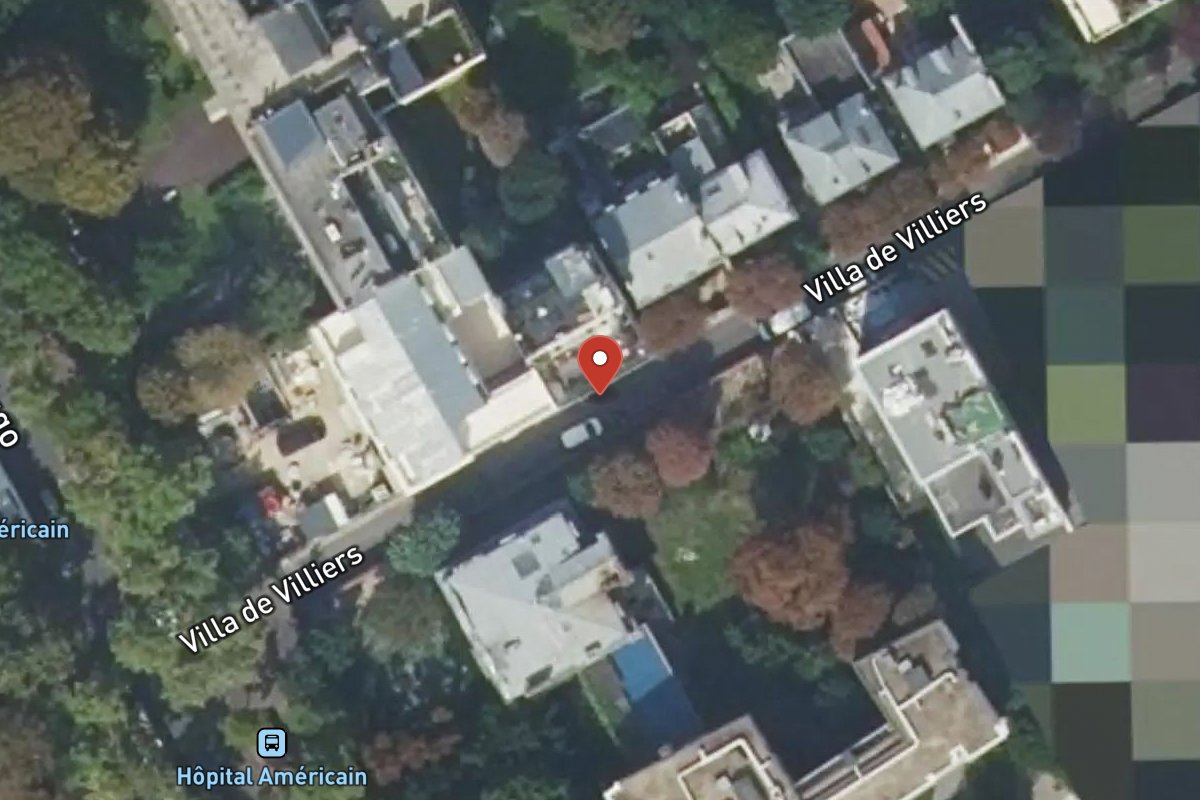 Vue satellite — 3 Rue de Villiers