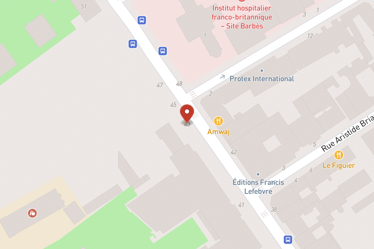 Plan de situation — 43BIS Rue de Villiers