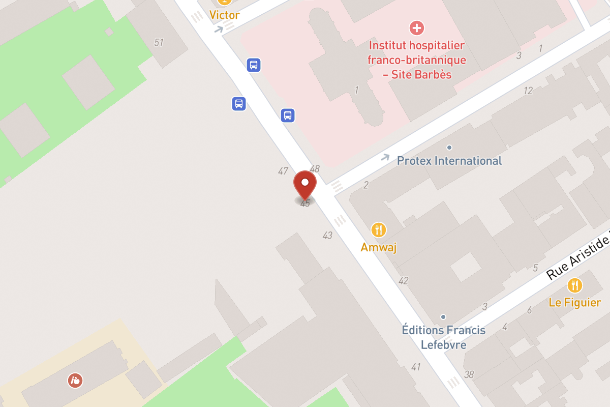 Plan de situation — 45 Rue de Villiers