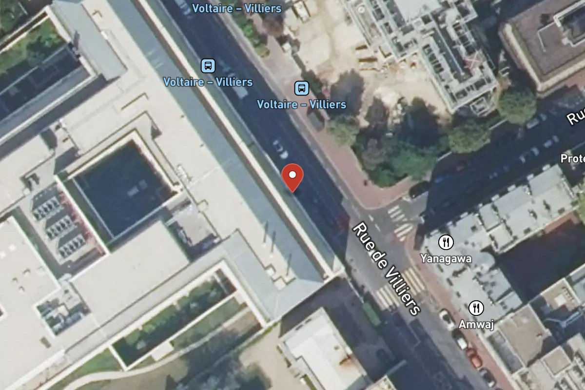 Vue satellite — 47 Rue de Villiers