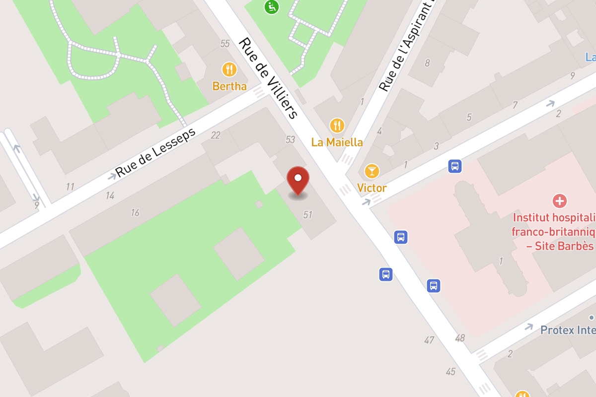 Plan de situation — 49BIS Rue de Villiers