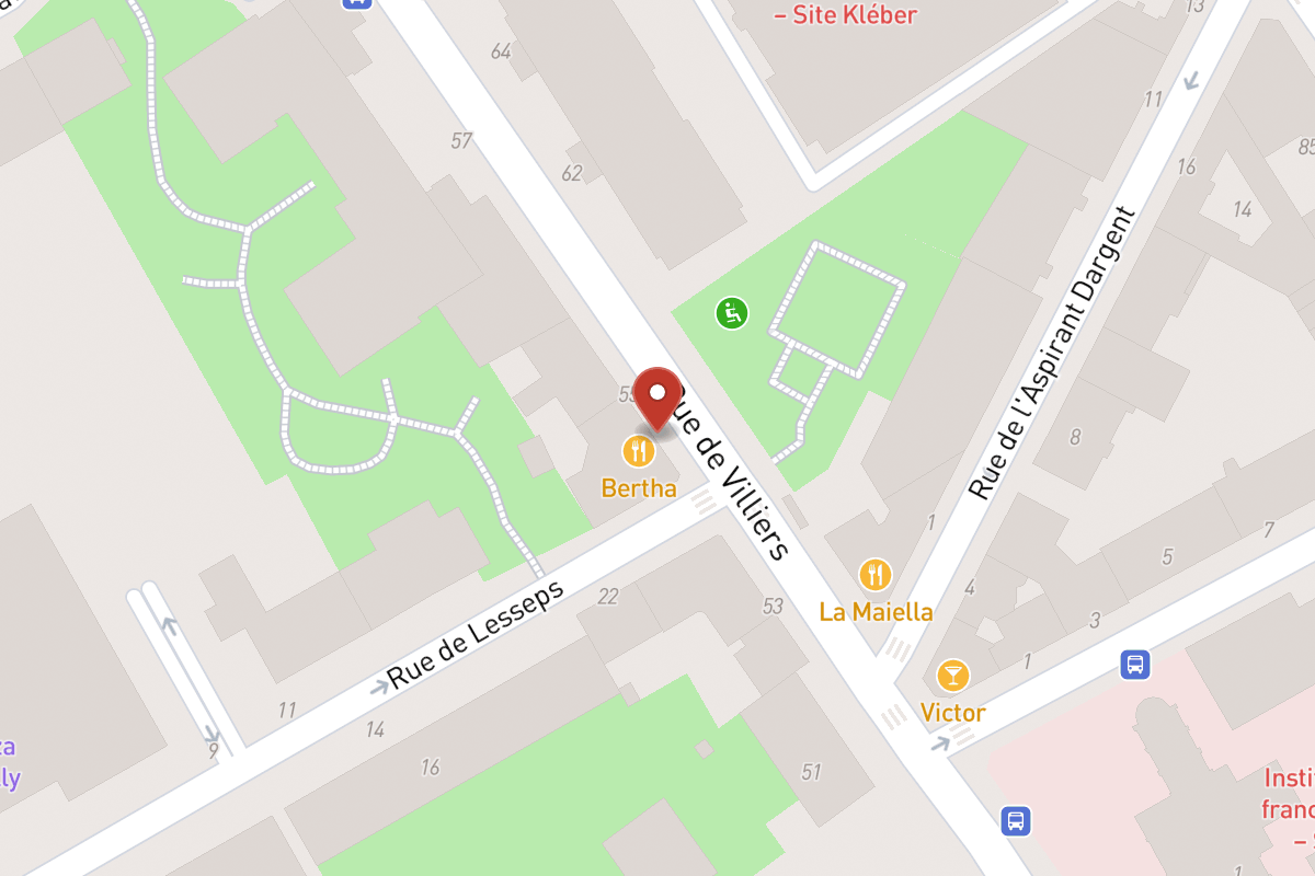 Plan de situation — 55 Rue de Villiers
