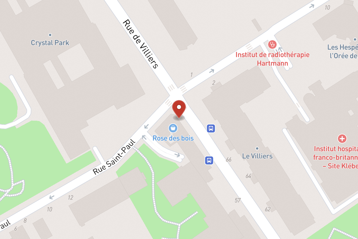Plan de situation — 59 Rue de Villiers