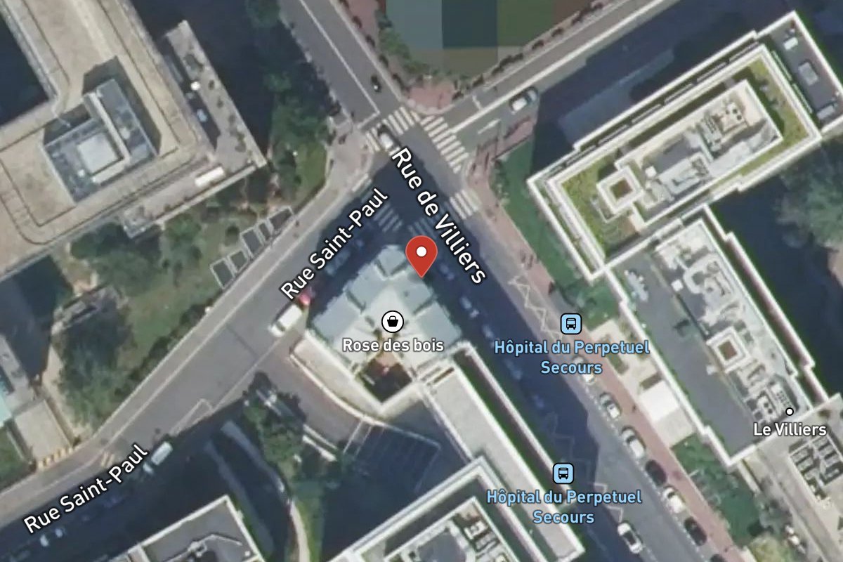 Vue satellite — 59 Rue de Villiers