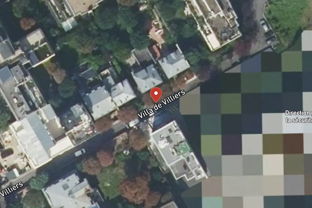 Vue satellite — 5TER Rue de Villiers