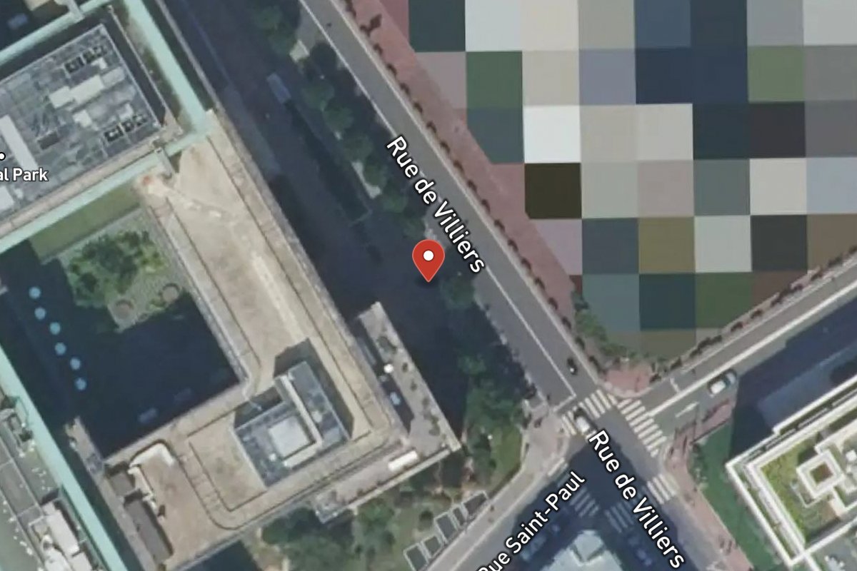 Vue satellite — 61 Rue de Villiers