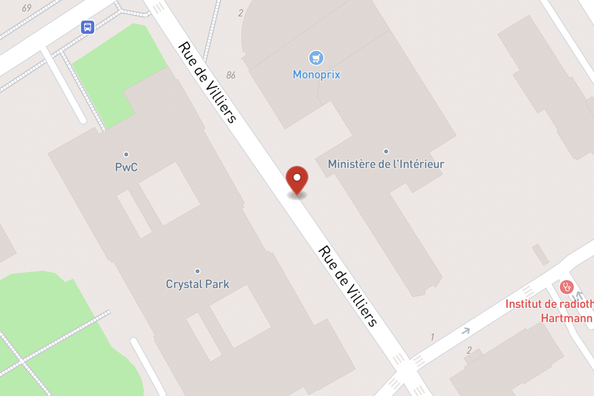 Plan de situation — 63 Rue de Villiers