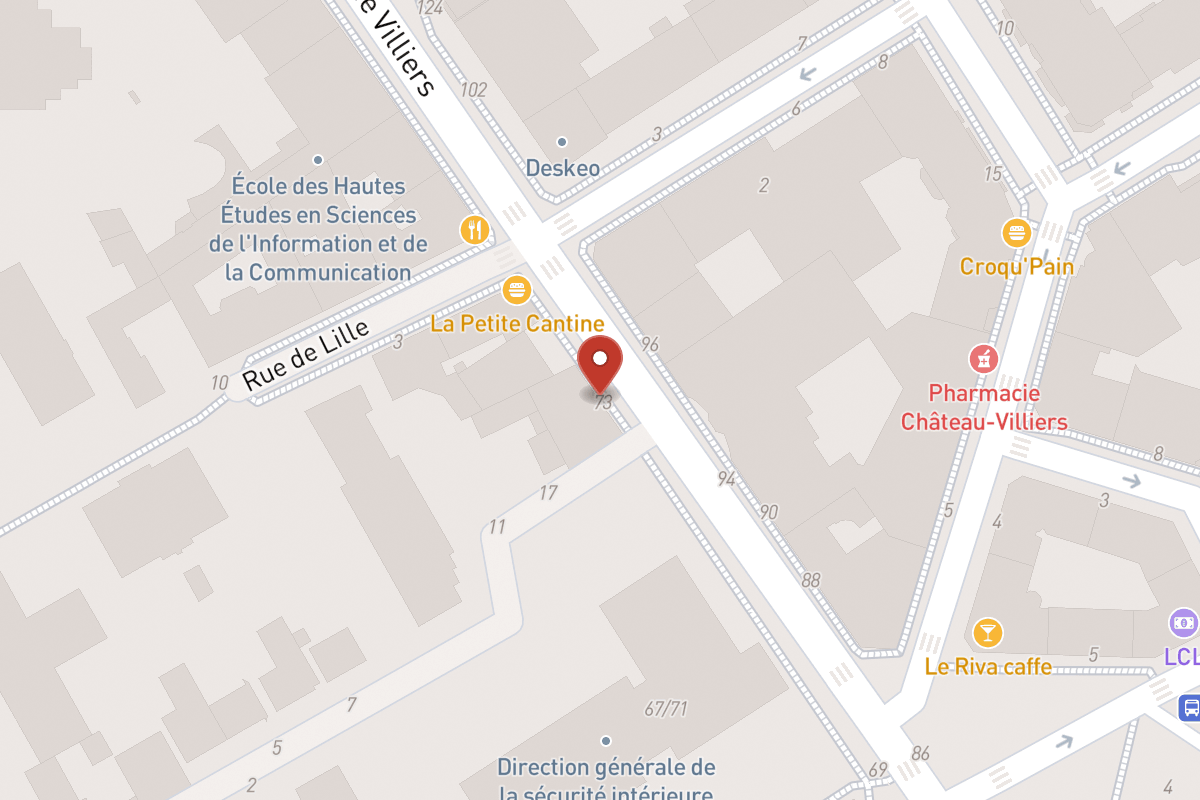 Plan de situation — 73 Rue de Villiers